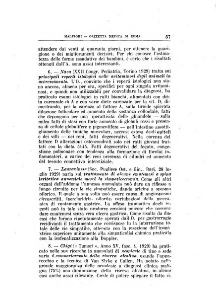 Gazzetta medica Malpighi