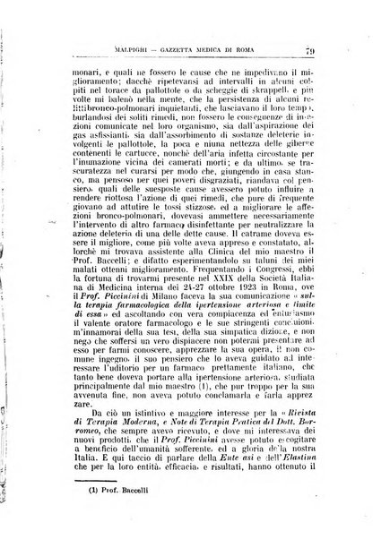 Gazzetta medica Malpighi