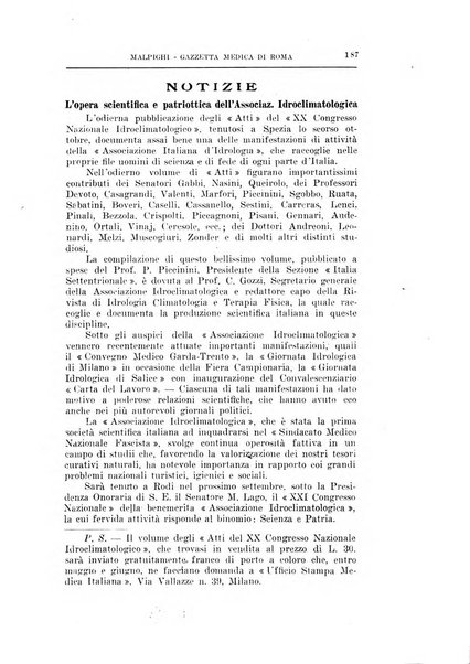 Gazzetta medica Malpighi