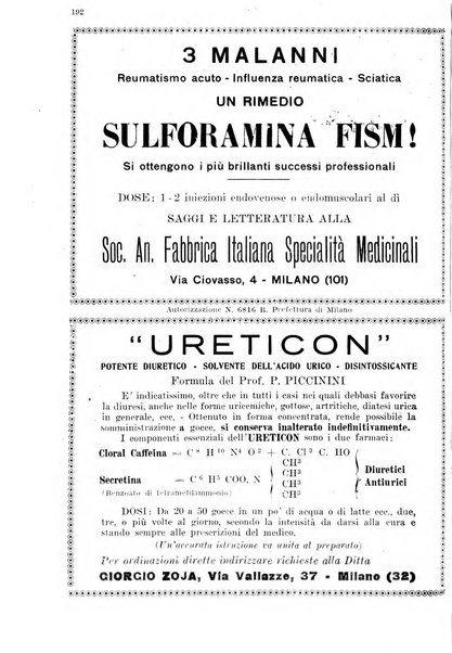 Gazzetta medica Malpighi