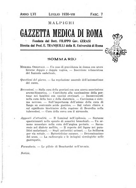 Gazzetta medica Malpighi