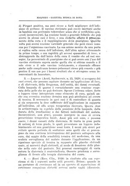 Gazzetta medica Malpighi