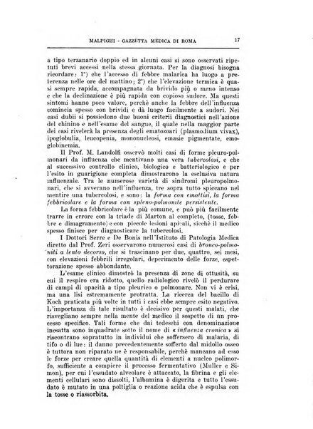 Gazzetta medica Malpighi