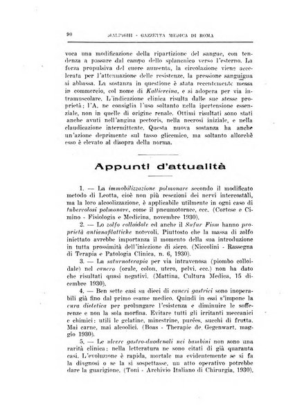 Gazzetta medica Malpighi