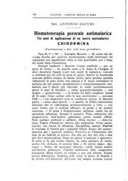 Gazzetta medica Malpighi