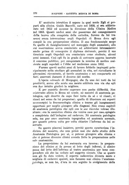 Gazzetta medica Malpighi