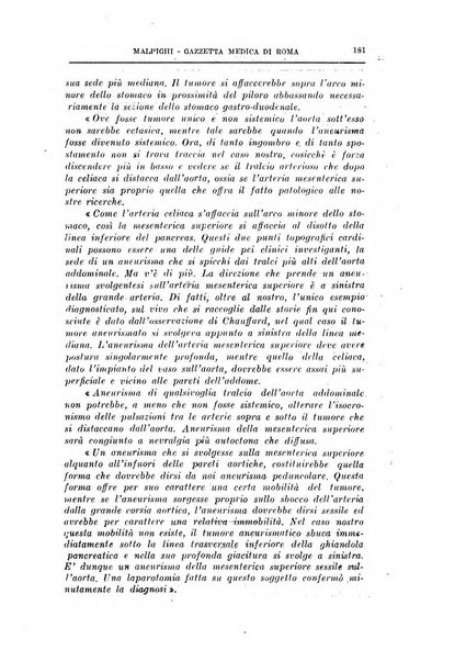 Gazzetta medica Malpighi