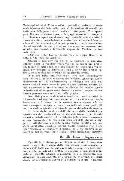 Gazzetta medica Malpighi