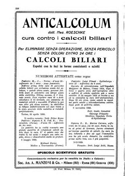 Gazzetta medica Malpighi