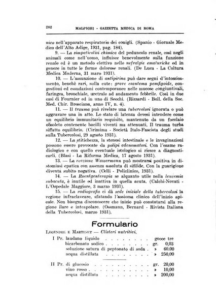 Gazzetta medica Malpighi