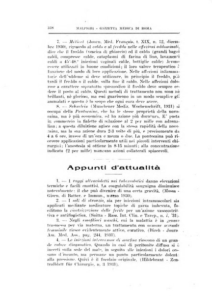 Gazzetta medica Malpighi