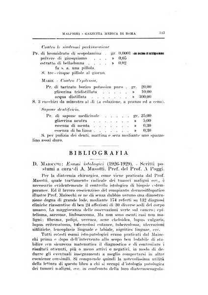 Gazzetta medica Malpighi