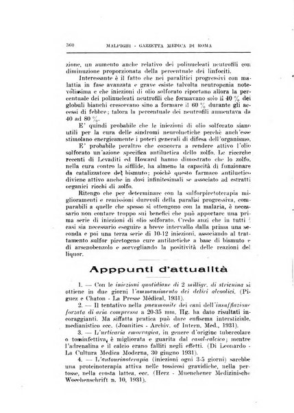 Gazzetta medica Malpighi