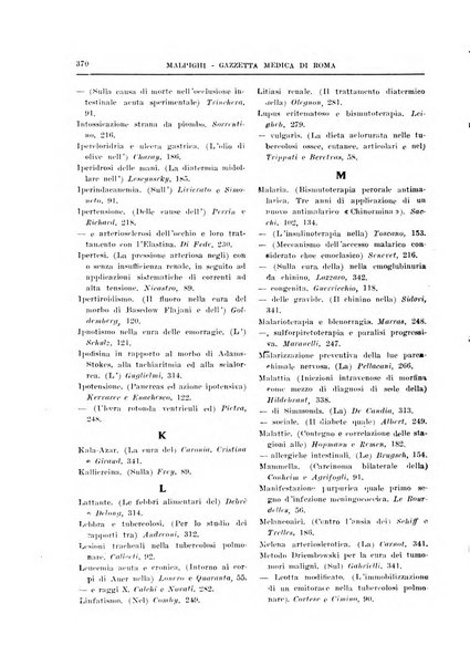 Gazzetta medica Malpighi