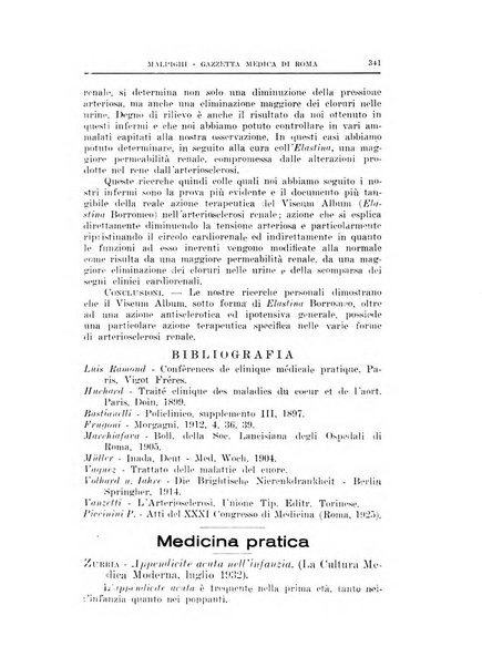 Gazzetta medica Malpighi