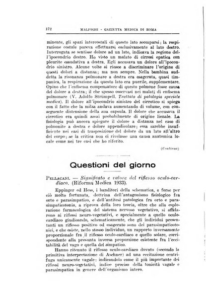 Gazzetta medica Malpighi