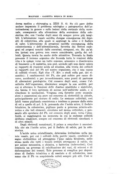 Gazzetta medica Malpighi