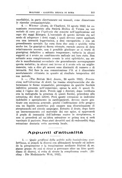 Gazzetta medica Malpighi