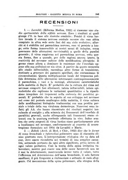 Gazzetta medica Malpighi