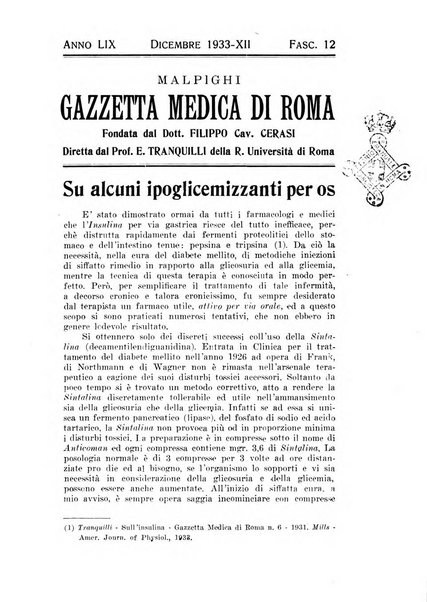 Gazzetta medica Malpighi