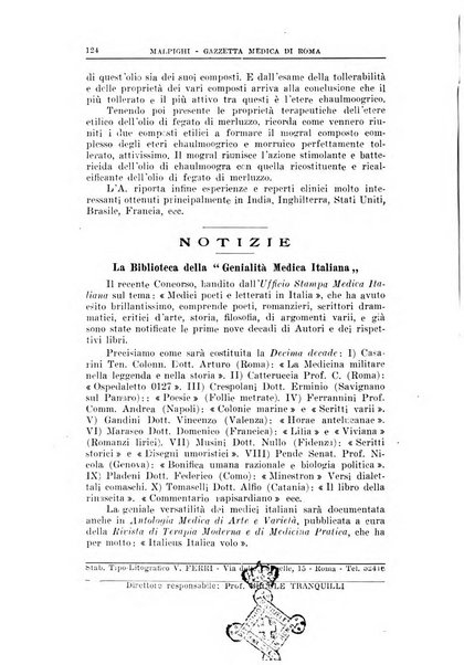 Gazzetta medica Malpighi