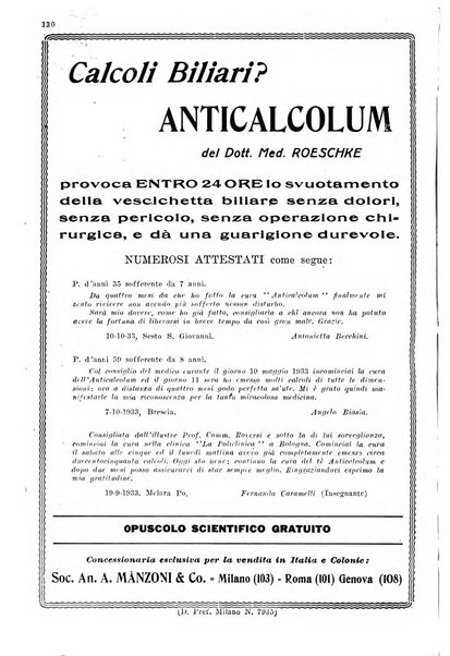 Gazzetta medica Malpighi