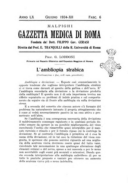 Gazzetta medica Malpighi