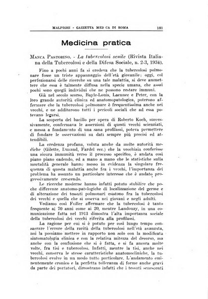 Gazzetta medica Malpighi