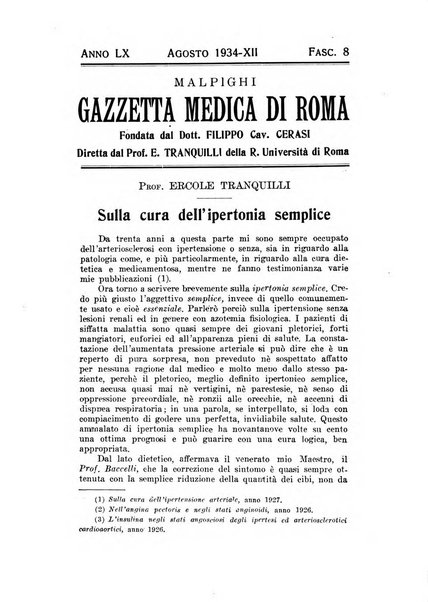 Gazzetta medica Malpighi