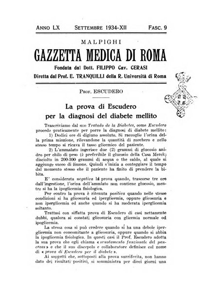 Gazzetta medica Malpighi