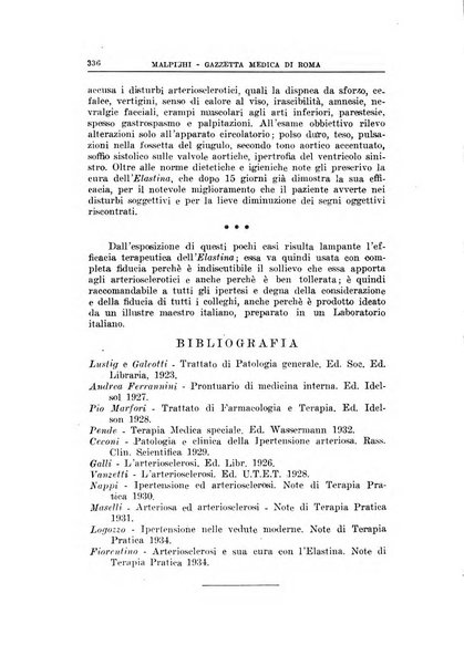 Gazzetta medica Malpighi