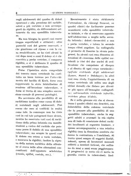 Quaderni radiologici rivista bimestrale di radiologia pratica