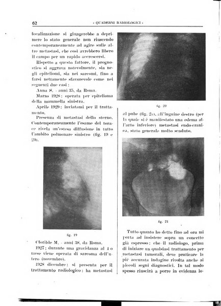 Quaderni radiologici rivista bimestrale di radiologia pratica