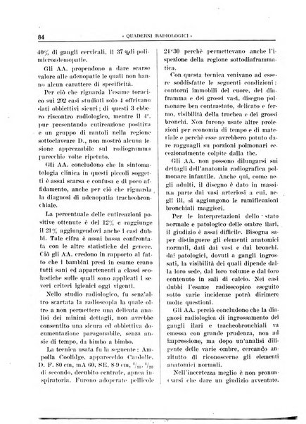 Quaderni radiologici rivista bimestrale di radiologia pratica