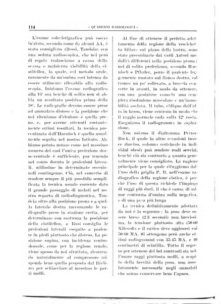 Quaderni radiologici rivista bimestrale di radiologia pratica