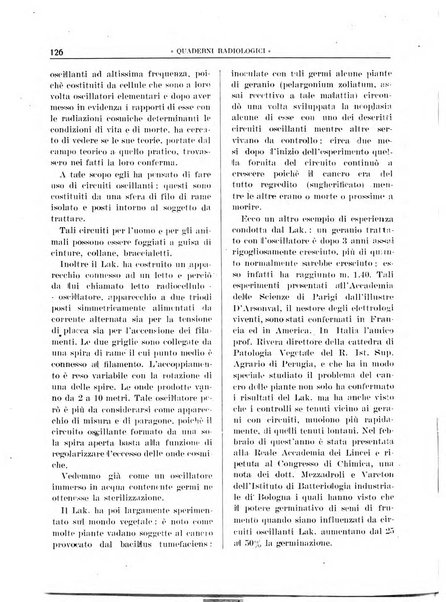 Quaderni radiologici rivista bimestrale di radiologia pratica