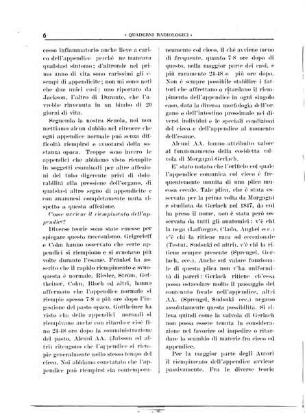 Quaderni radiologici rivista bimestrale di radiologia pratica