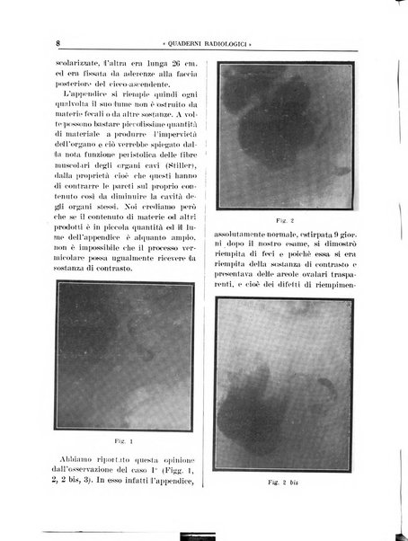 Quaderni radiologici rivista bimestrale di radiologia pratica