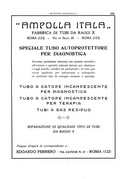 Quaderni radiologici rivista bimestrale di radiologia pratica