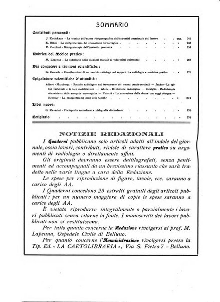 Quaderni radiologici rivista bimestrale di radiologia pratica