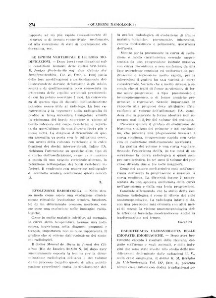 Quaderni radiologici rivista bimestrale di radiologia pratica