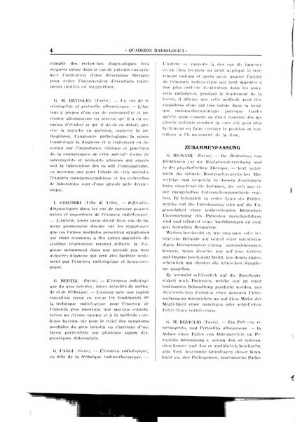 Quaderni radiologici rivista bimestrale di radiologia pratica