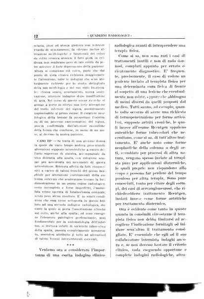 Quaderni radiologici rivista bimestrale di radiologia pratica