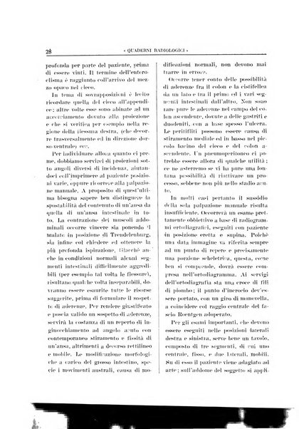 Quaderni radiologici rivista bimestrale di radiologia pratica