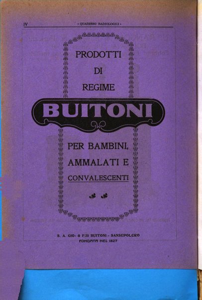 Quaderni radiologici rivista bimestrale di radiologia pratica