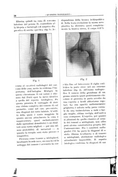 Quaderni radiologici rivista bimestrale di radiologia pratica