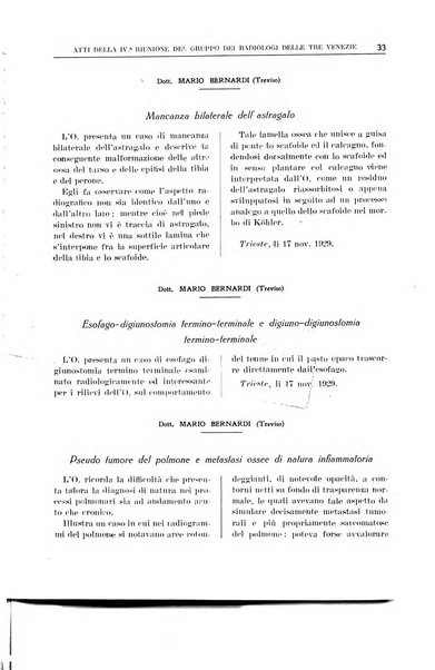 Quaderni radiologici rivista bimestrale di radiologia pratica