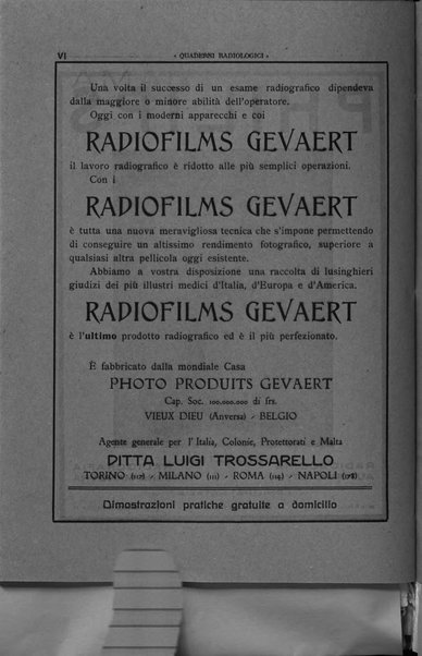 Quaderni radiologici rivista bimestrale di radiologia pratica