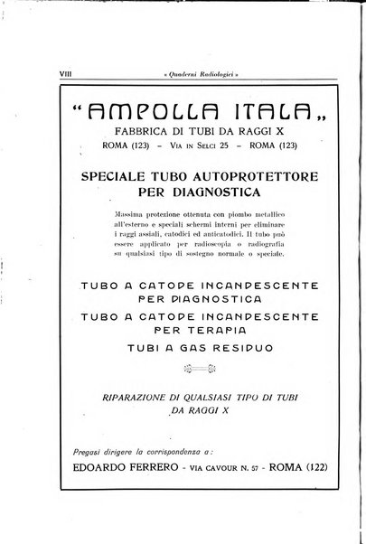 Quaderni radiologici rivista bimestrale di radiologia pratica