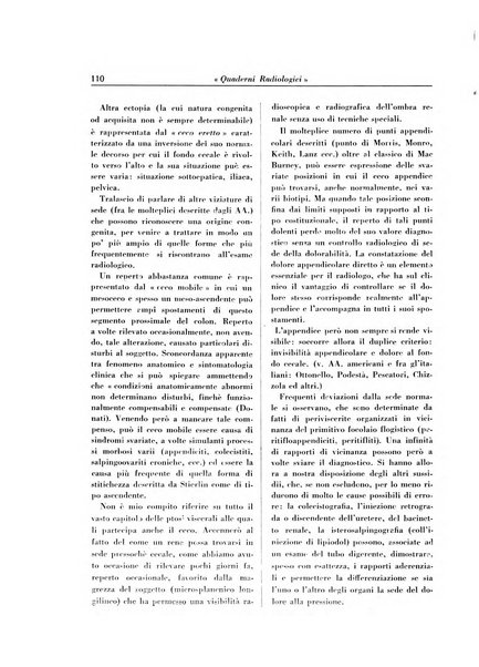 Quaderni radiologici rivista bimestrale di radiologia pratica